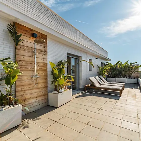 Jardines De Guadaiza Luxury Penthouse Rooftop Pool Bbq Apartman