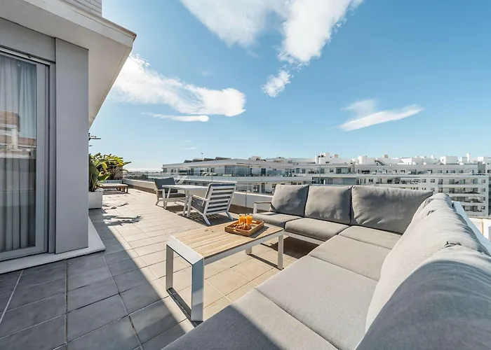 Apartment Jardines De Guadaiza Luxury Penthouse Rooftop Pool Bbq *