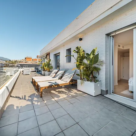 Jardines De Guadaiza Luxury Penthouse Rooftop Pool Bbq Apartamento