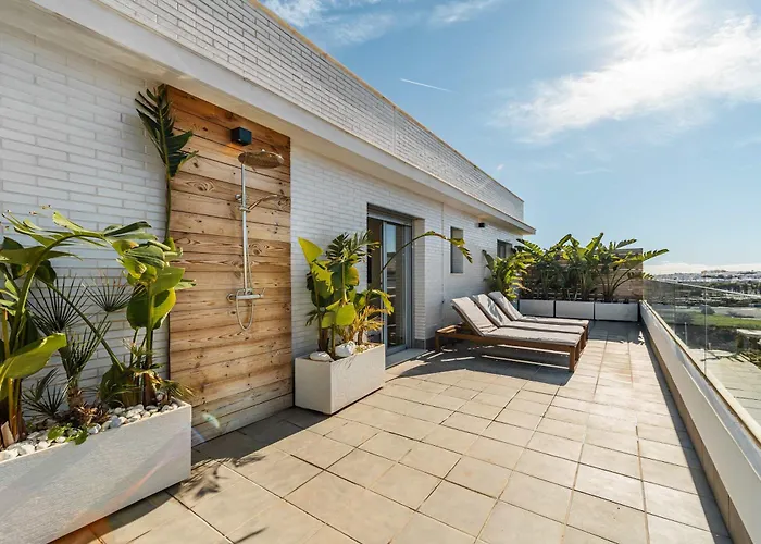 Jardines De Guadaiza Luxury Penthouse Rooftop Pool Bbq Apartamento