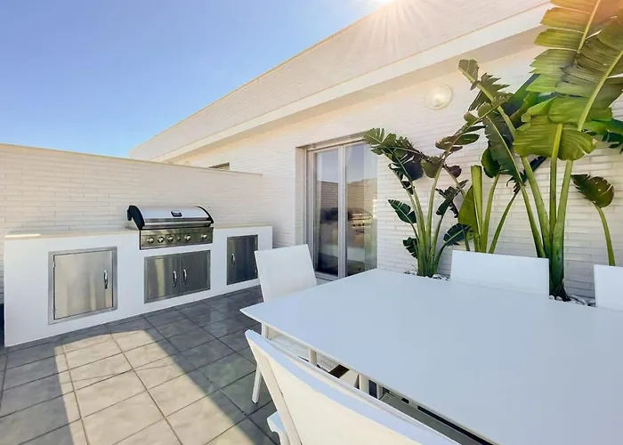 Jardines De Guadaiza Luxury Penthouse Rooftop Pool Bbq Appartement *